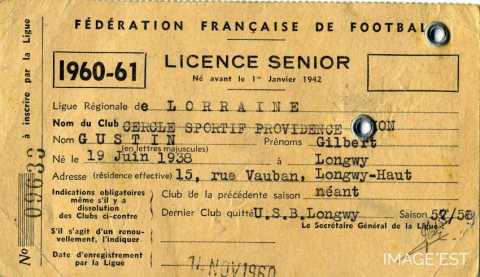 Licence de football (Réhon)